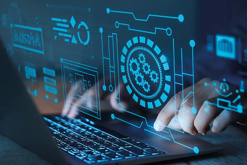 Sviluppo di un sito web al computer